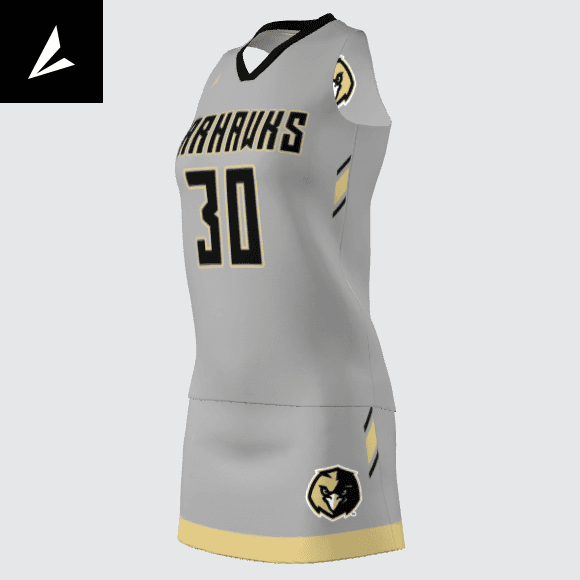 <p>Unique, sublimated designs in your team colors featuring locations for mascot logos, team and player names. A variety of font styles offer limitless combinations.</p><p> </p><ul><li>Ships in 4 weeks or less</li><li>Fully custom NFHS-approved designs</li><li>High-quality, performance-driven fabrics</li></ul><p> </p>