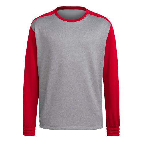 TEAM POWER RED/MEDIUM GREY HEATHER/WHITE