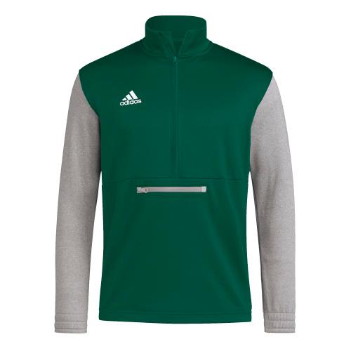 DARK GREEN/MEDIUM GREY HEATHER/WHITE