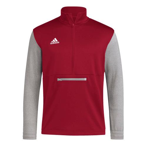 TEAM COLLEGIATE BURGUNDY/MEDIUM GREY HEATHER/WHITE