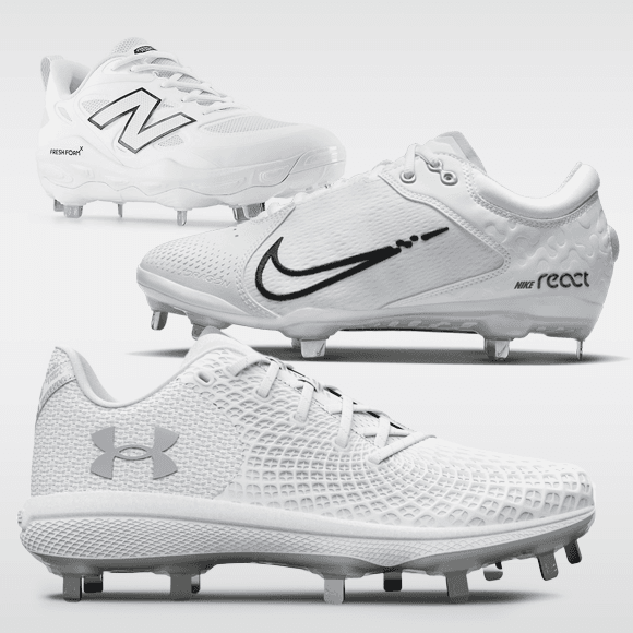 Women's Nike, Under Armour, and New Balance Softball Cleats