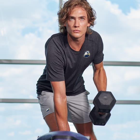 <p>Get after it in hardworking, performance-driven gear.</p><p></p><ul><li>Designed for training</li><li>Lightweight, quick-drying fabrics for max comfort</li><li>Count on fast, consistent decoration</li></ul><p></p><p></p><p></p>